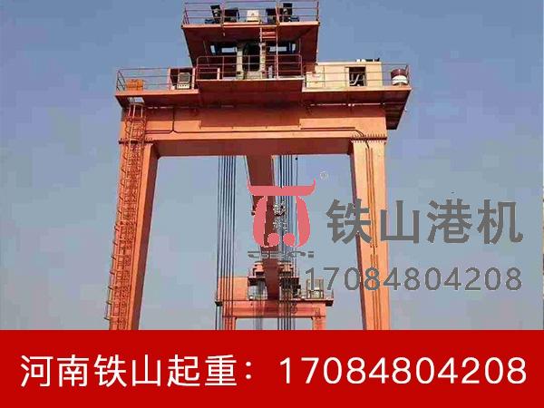 廣東湛江輪胎龍門吊免基礎(chǔ)施工落地即開工